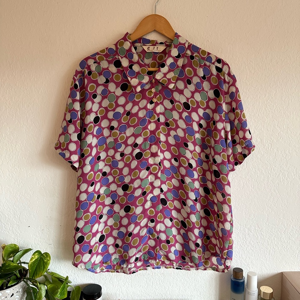 Vintage button-up shirt